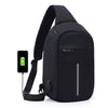Small Anti-theft Chest Bag With USB Charging Port For Men