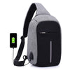 Small Anti-theft Chest Bag With USB Charging Port For Men