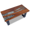 Coffee Table Teak Resin 23.6