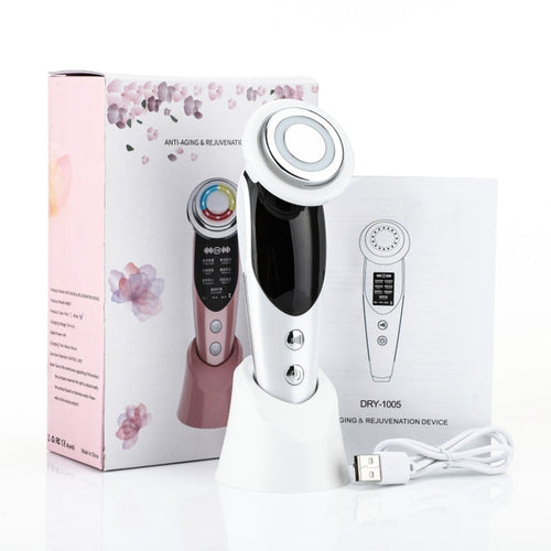 7 in 1 EMS Facial Lifting Device Radio Frequency LED Photon Skin – Mavrock
