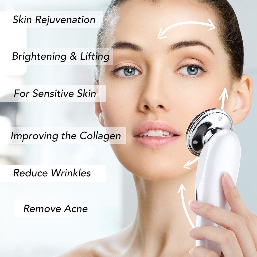 7 in 1 EMS Facial Lifting Device Radio Frequency LED Photon Skin – Mavrock