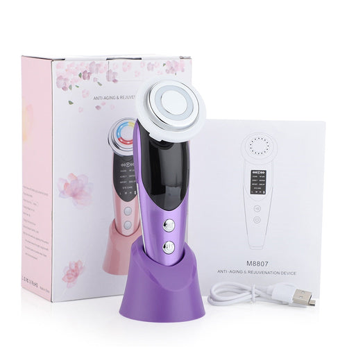 7 in 1 EMS Facial Lifting Device Radio Frequency LED Photon Skin – Mavrock