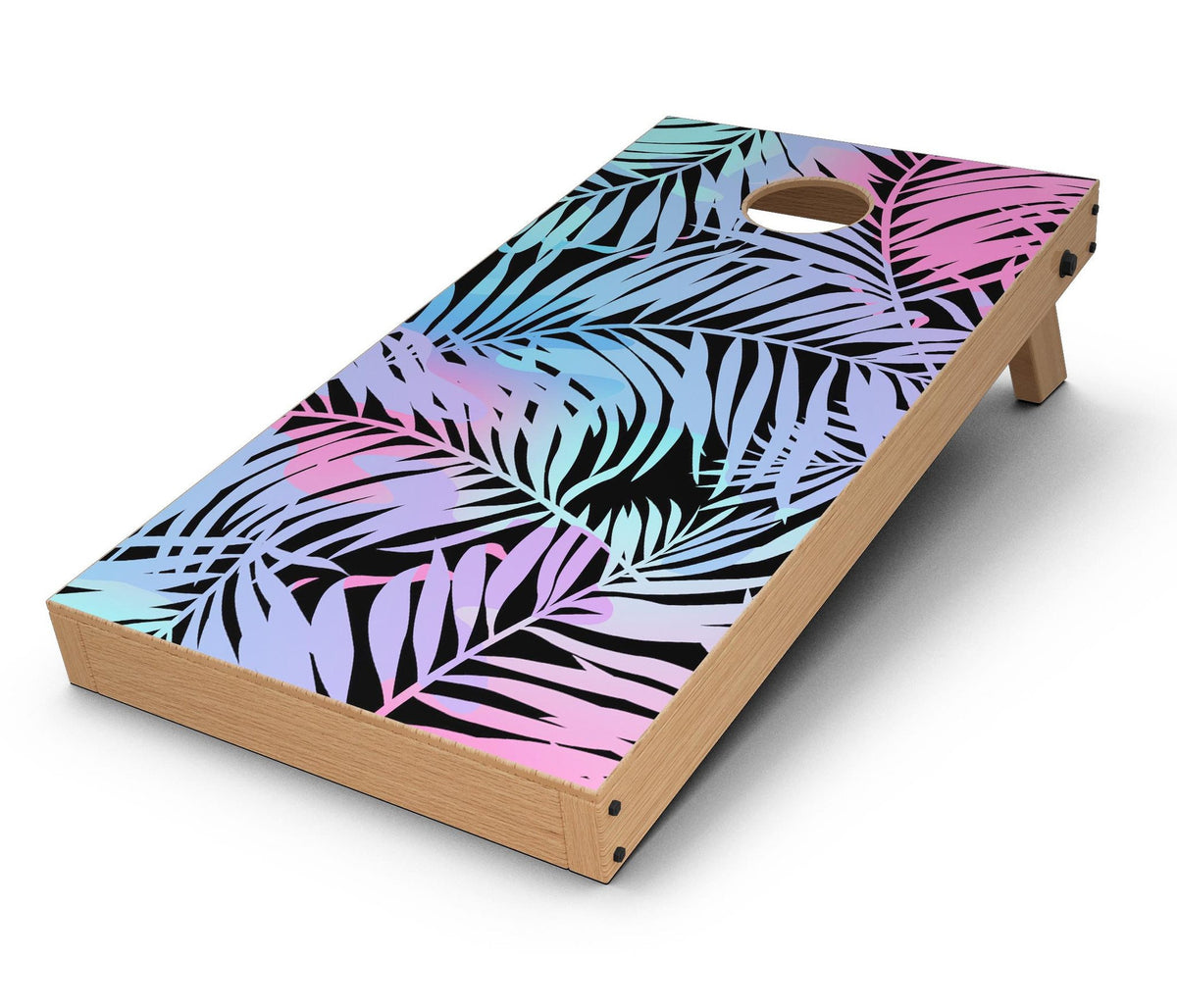 Chromatic Safari CornHole Board Skin Decal Kit