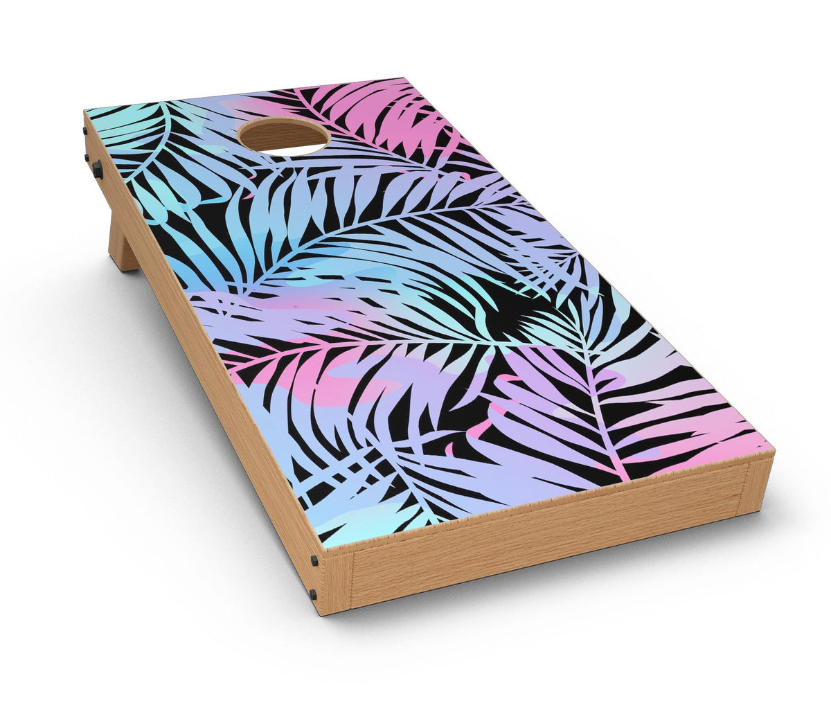 Chromatic Safari CornHole Board Skin Decal Kit
