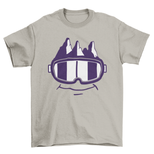 Funny Snow Goggles T-shirt