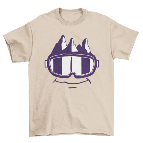 Funny Snow Goggles T-shirt