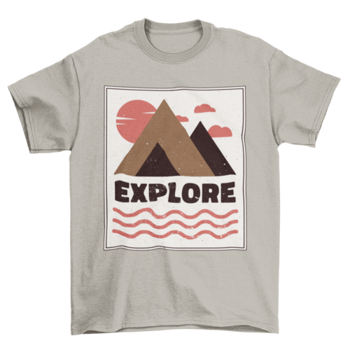 Explore t-shirt