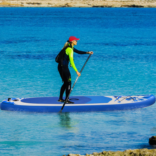 Inflatable Stand Up Paddle Board Non-Slip Deck Standing Boat Surfboard